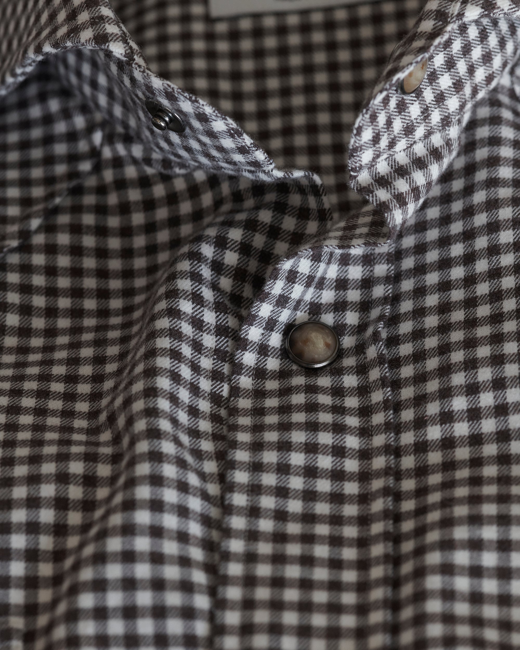 Checked Flannel Western Shirt.