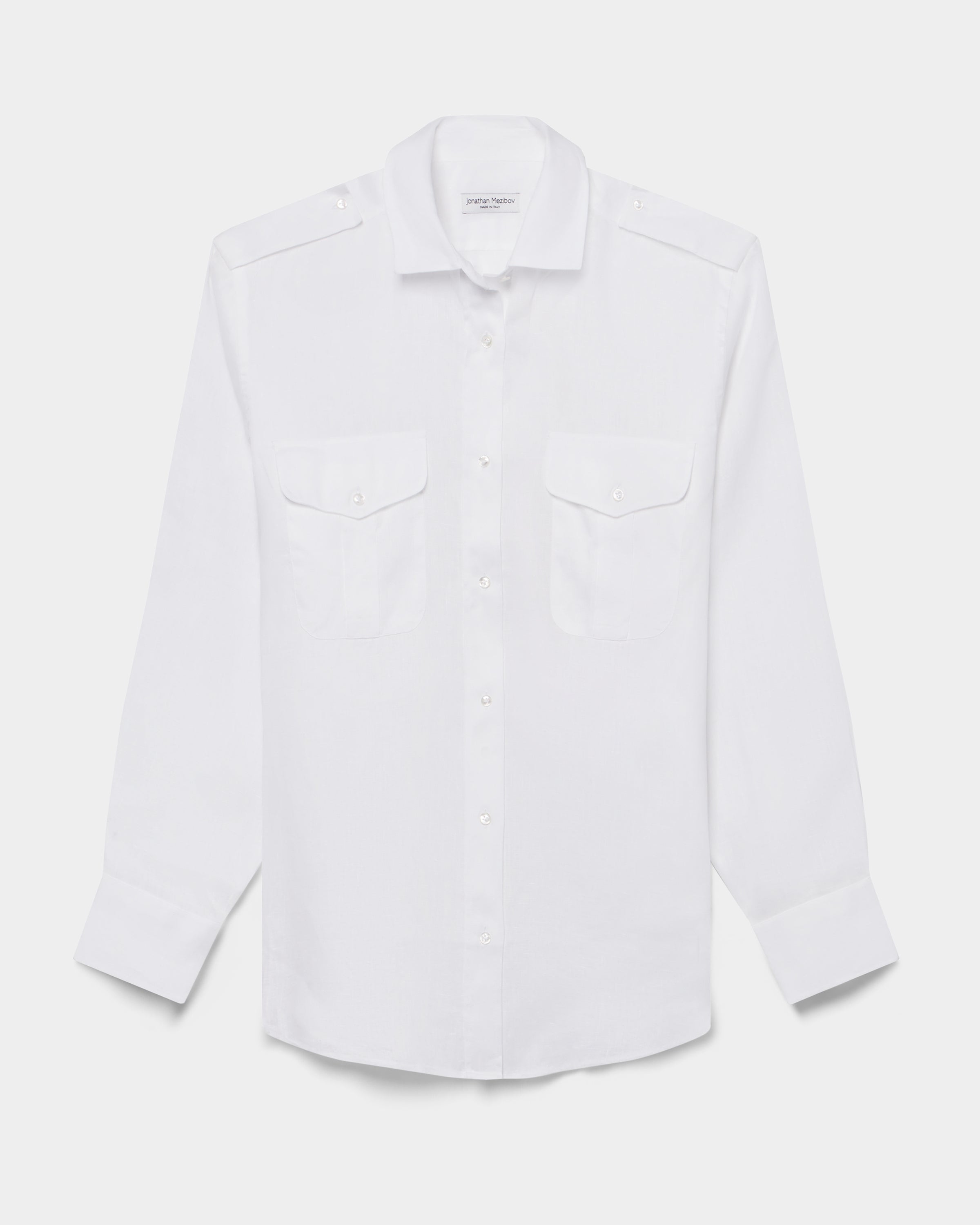 Fletcher Linen Military Shirt - Preorder
