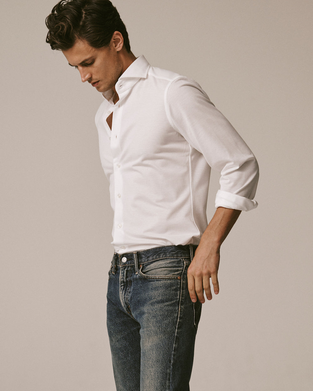 Slim-Fit Pearson Piqué Shirt