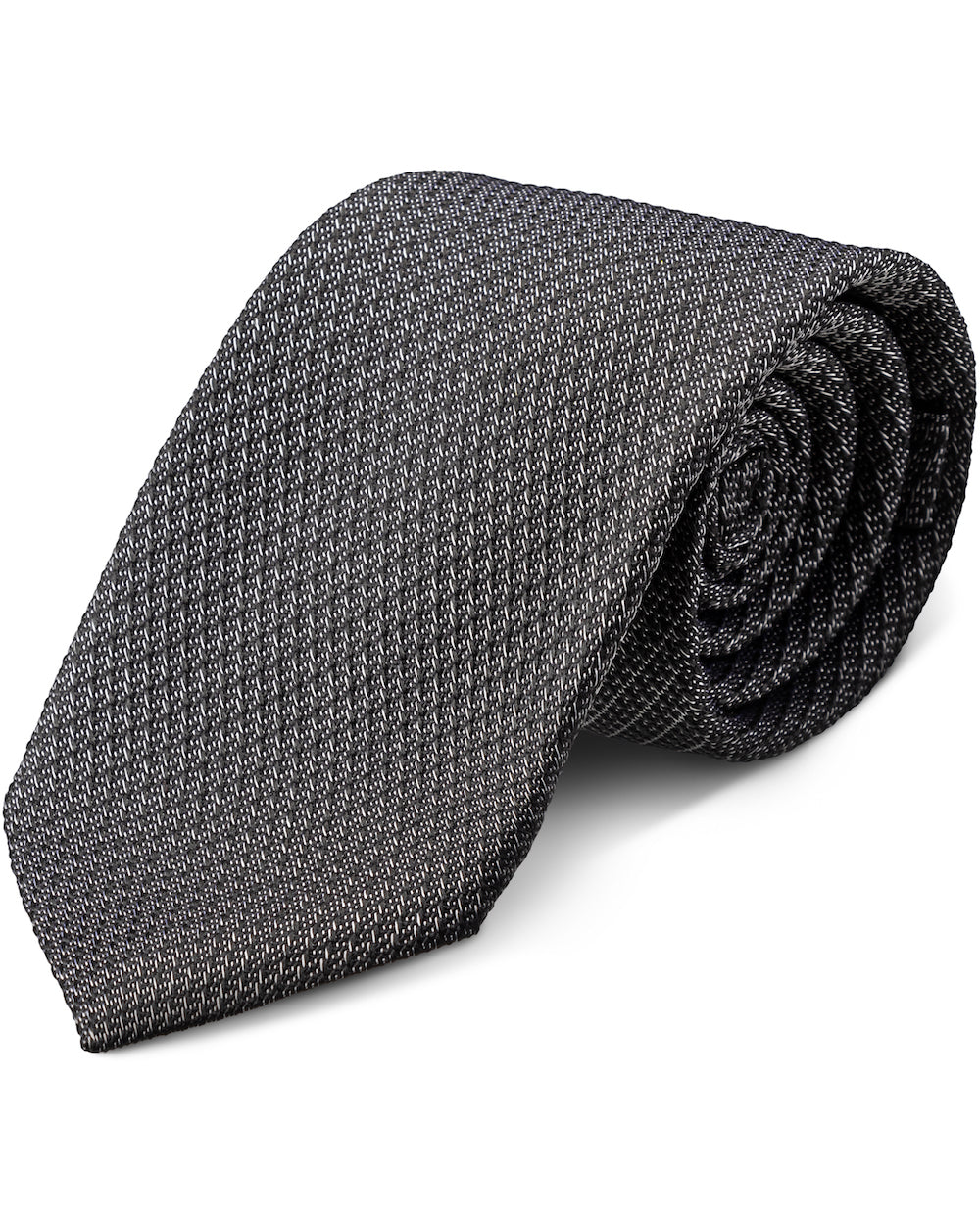 Jonathan Mezibov handmade Woven Grenadine Silk Tie.