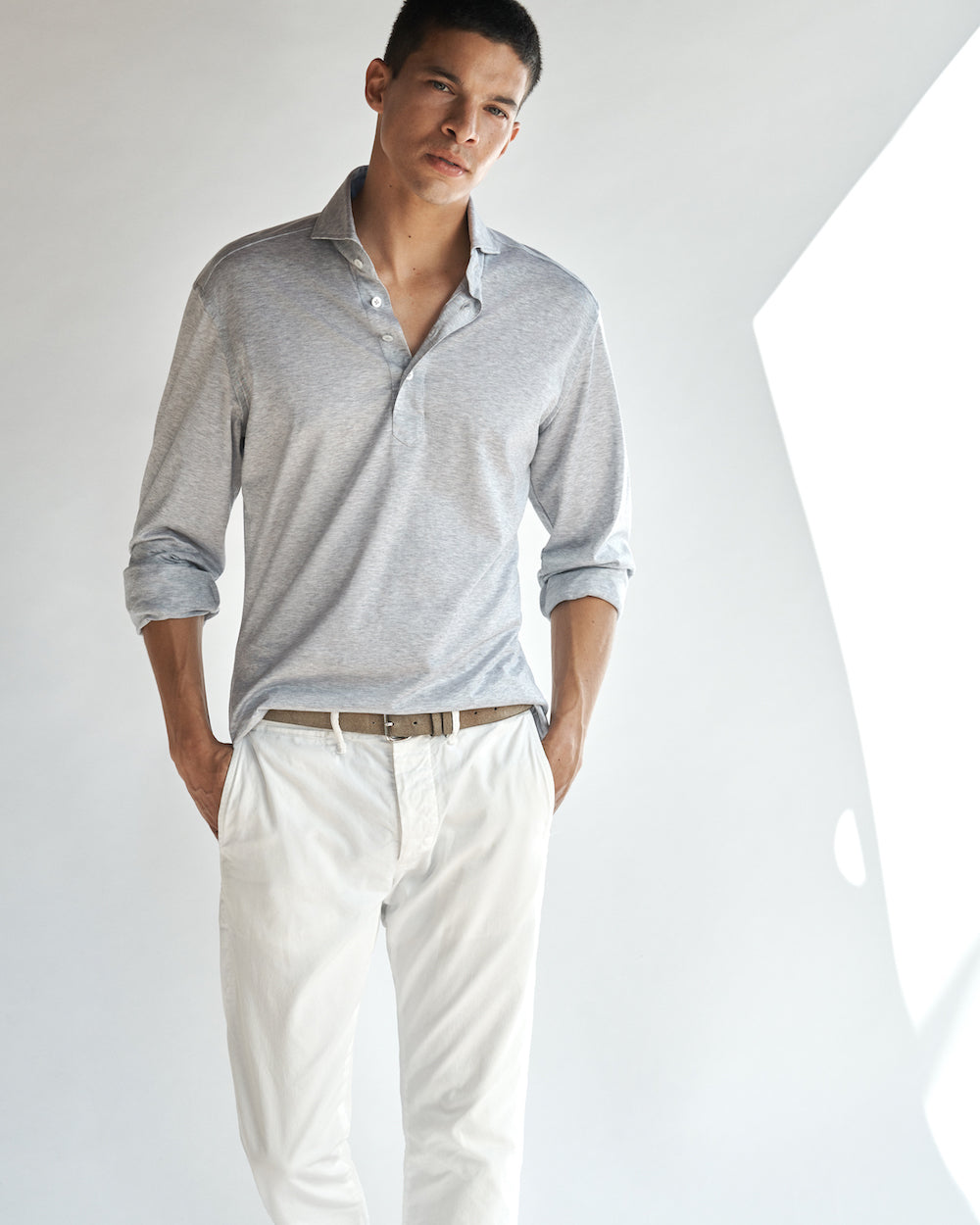 Slim-Fit Pearson Jersey Polo Shirt