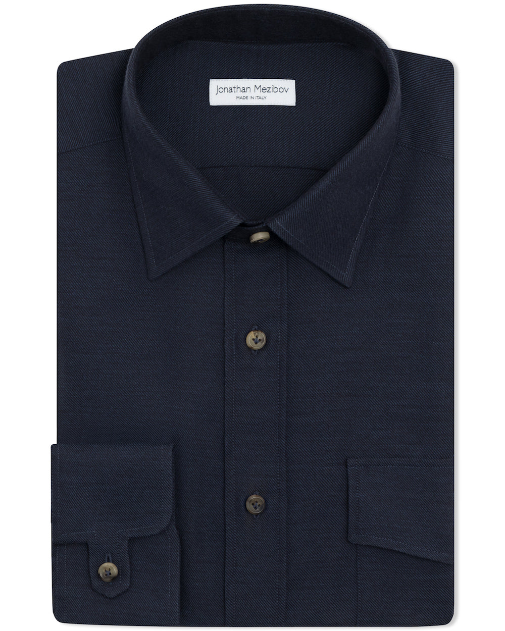 Slim-Fit Cotton-Cashmere Work Shirt