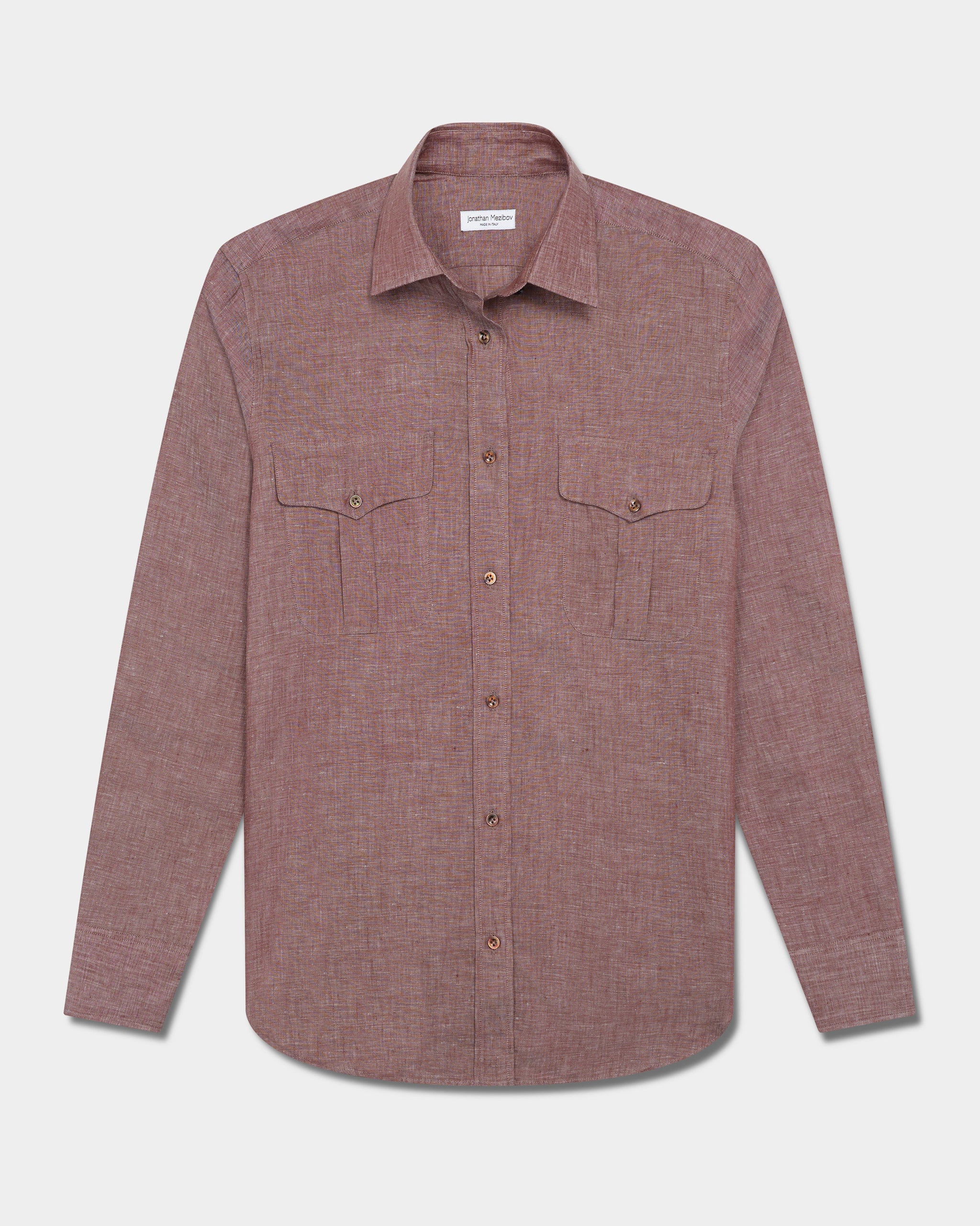 Fletcher Linen Safari Shirt - Made to Order